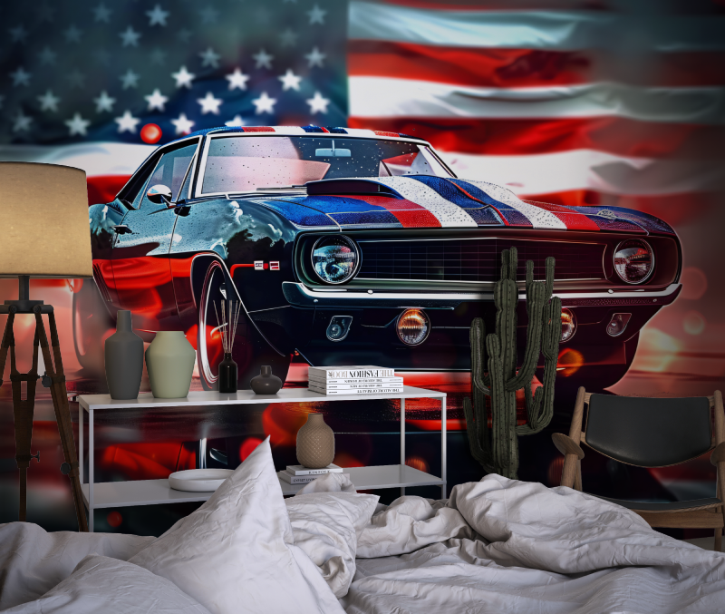 American Car Wallpaper | Murals Wallpaper