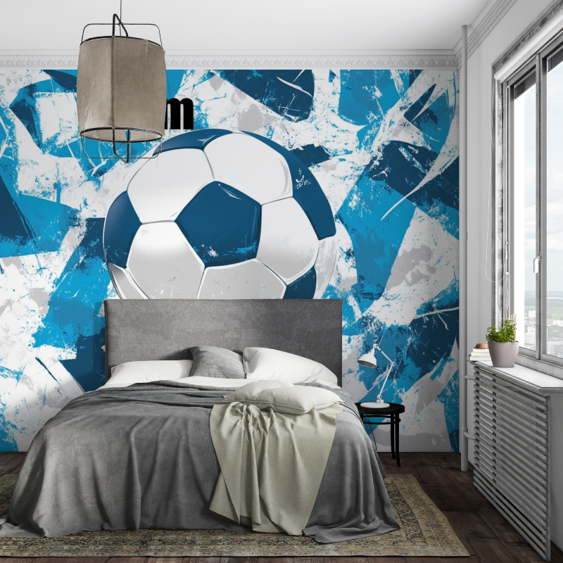 Personalized Name Wallpaper Soccer | Murals Wallpaper
