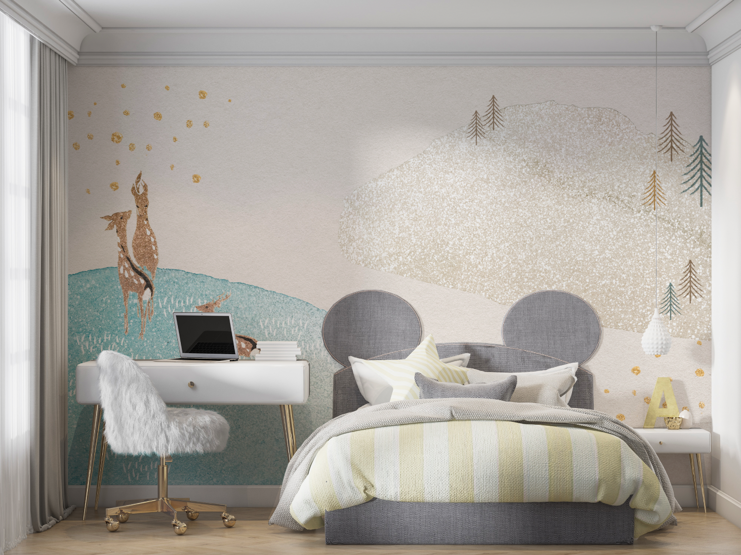 Pastel Wallpaper for Kids | Murals Wallpaper