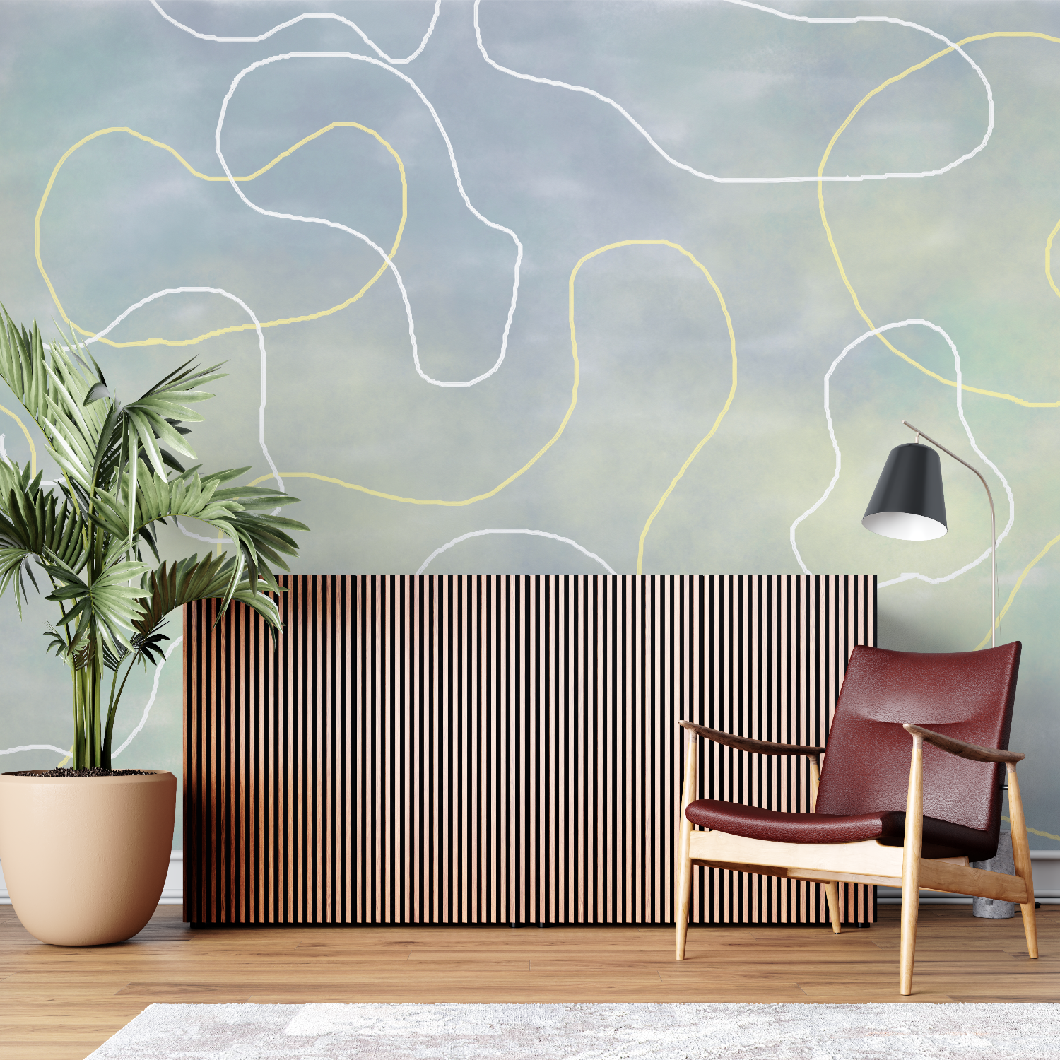 Abstract Watercolor Wallpaper | Murals Wallpaper