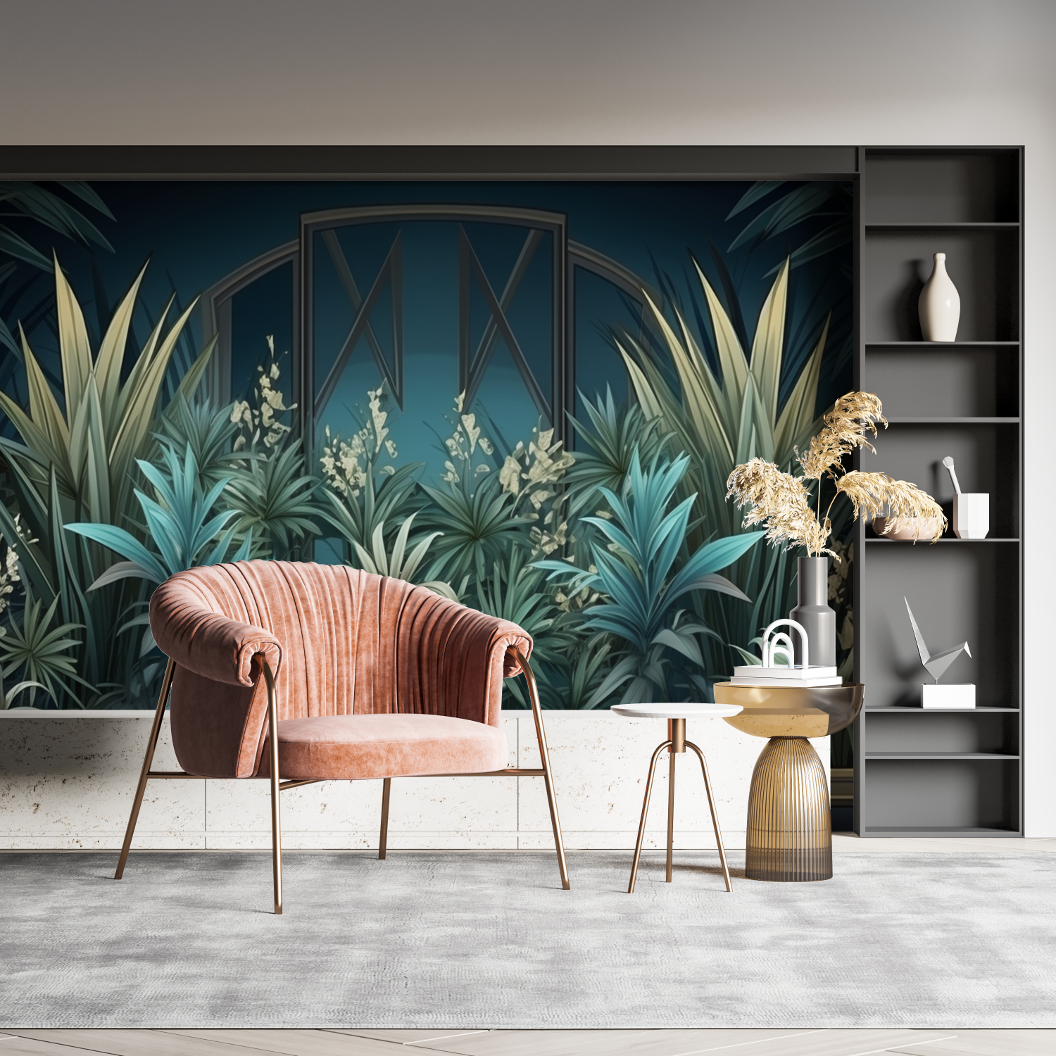 3D Scenic Wallpaper for Living Room | Murals Wallpaper