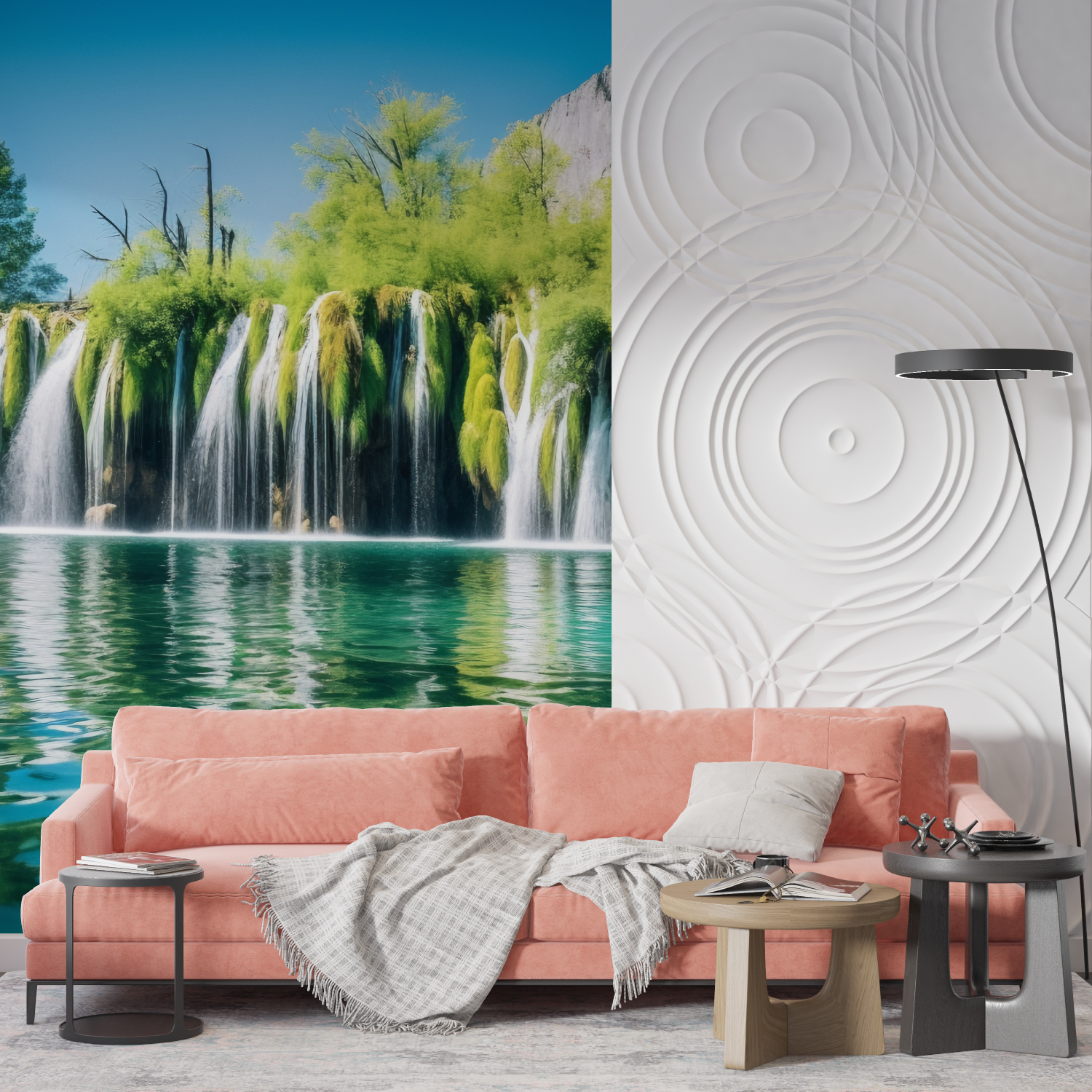 Zenitude Waterfall Wallpaper | Murals Wallpaper