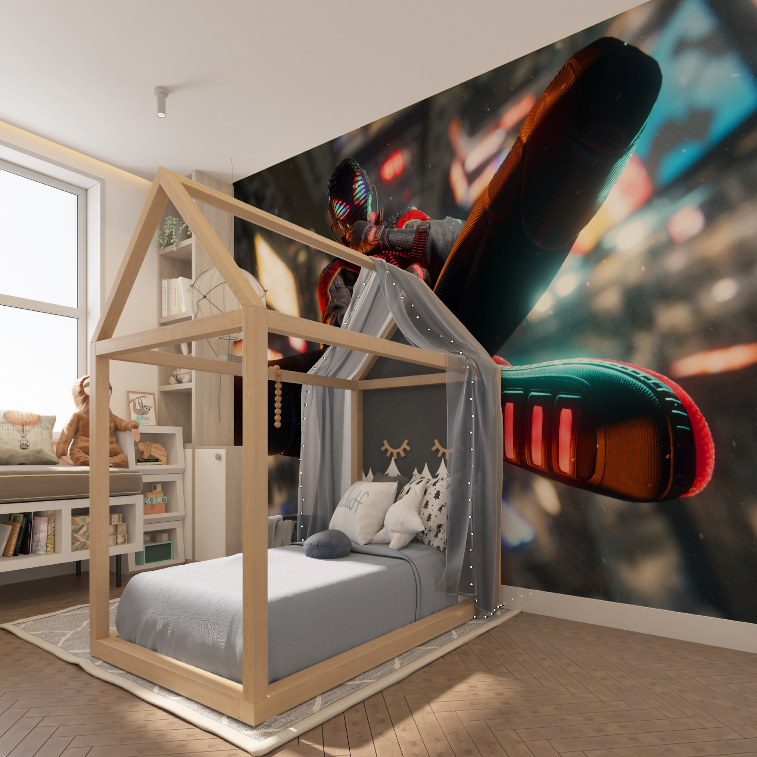 Spiderman Playstation Wallpaper | Murals Wallpaper