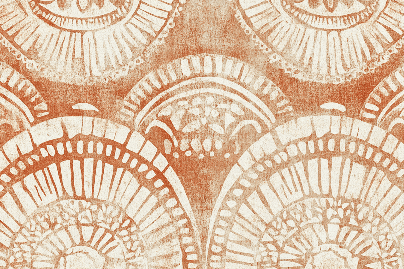 Terracotta Bohemian Wallpaper | Murals Wallpaper