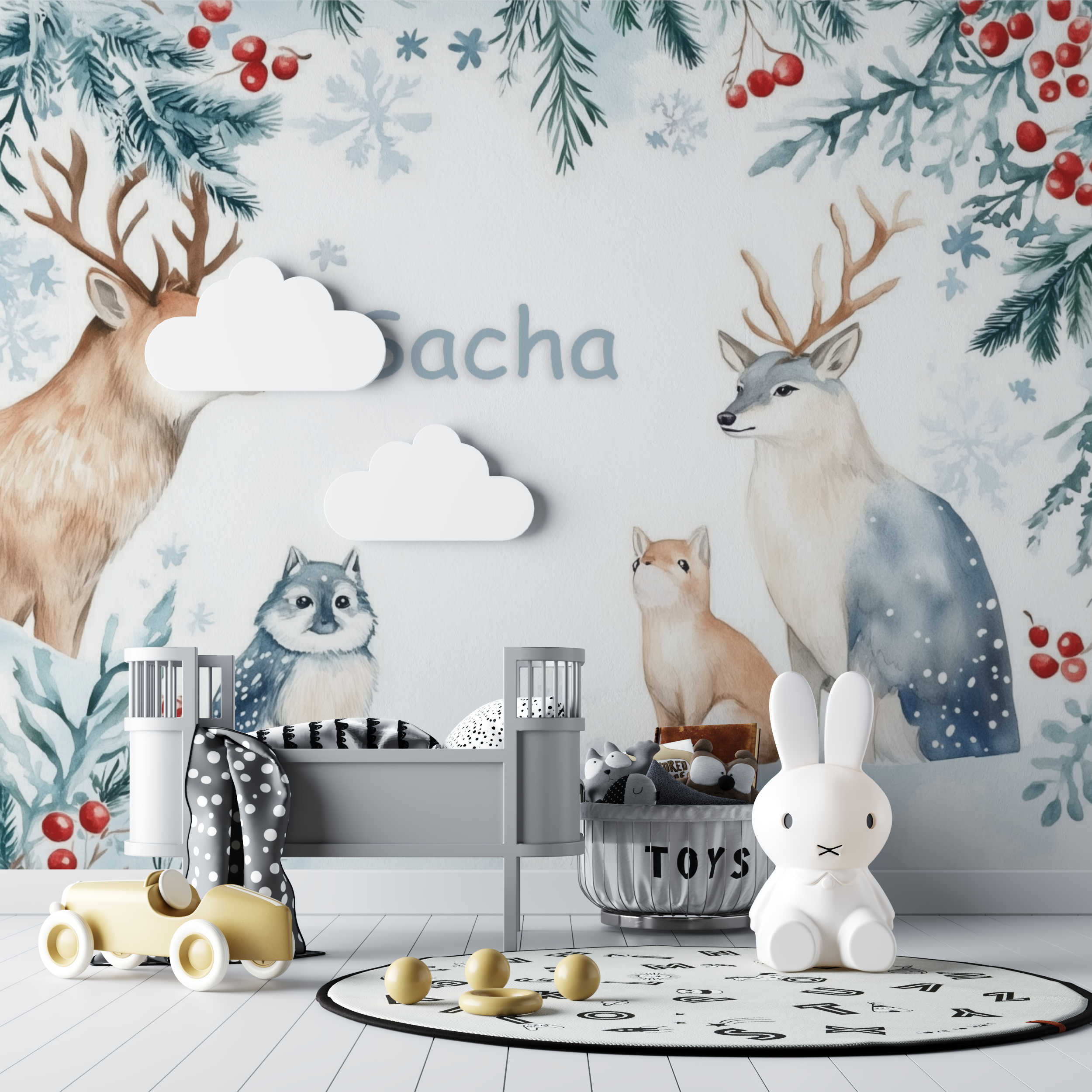 Winter Wood Name Wallpaper | Murals Wallpaper