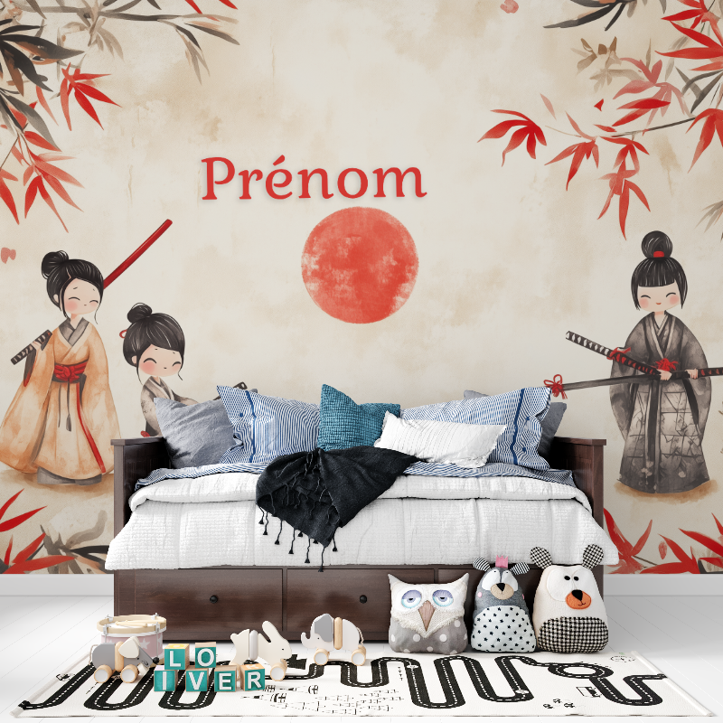 Japanische Namens-Tapete | Murals Tapeten
