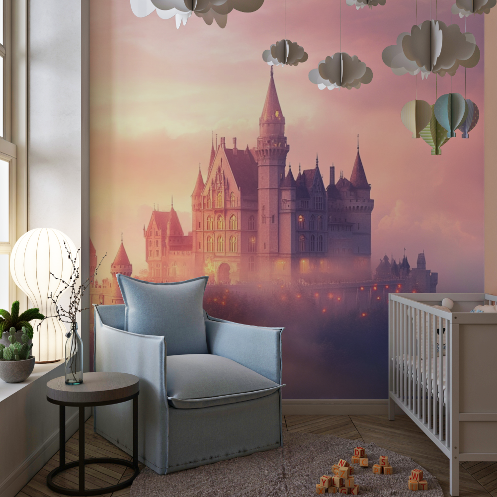 Princess Castle Mirage Wallpaper | Murals Wallpaper