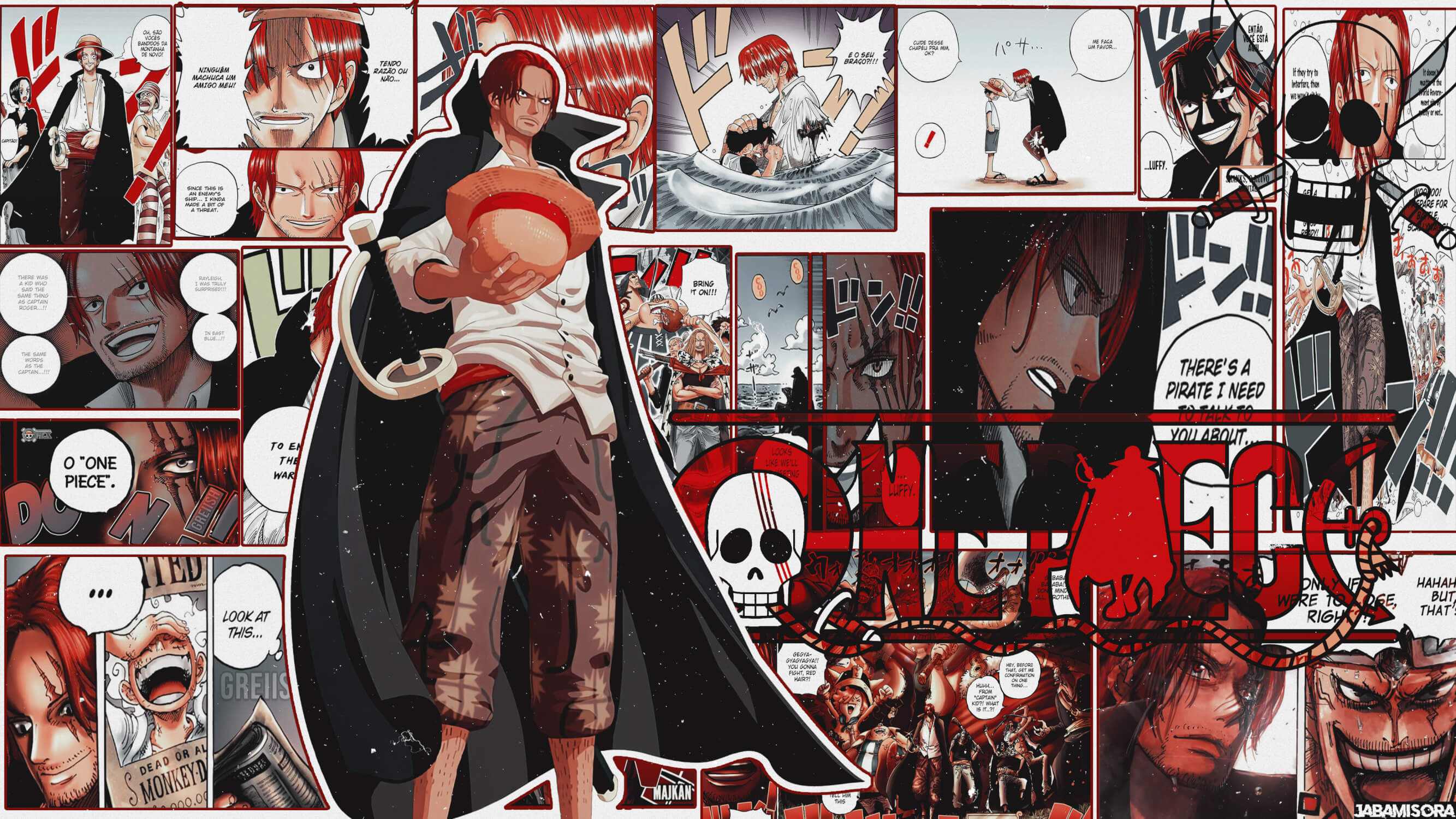 One Piece Shanks Wallpaper | Murals Wallpaper