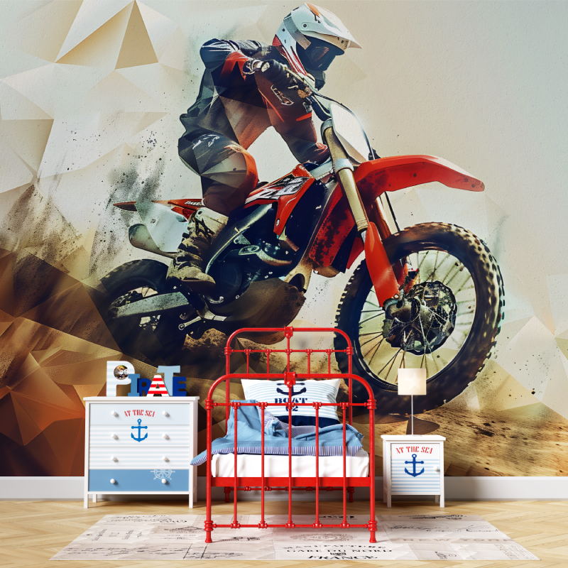 Boys Motorcycle Wallpaper Room | Murals Wallpaper