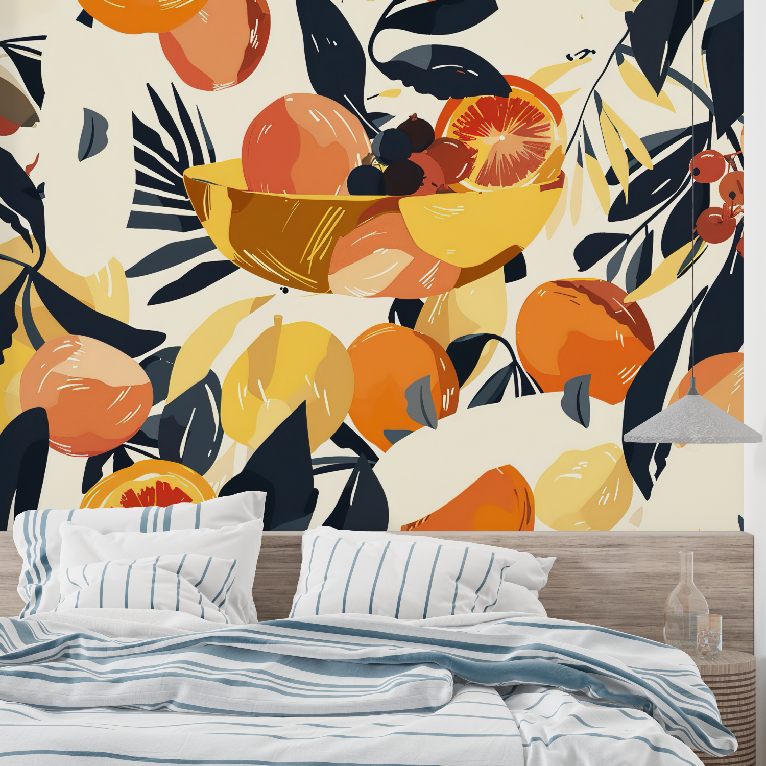 Orange Design Wallpaper | Murals Wallpaper