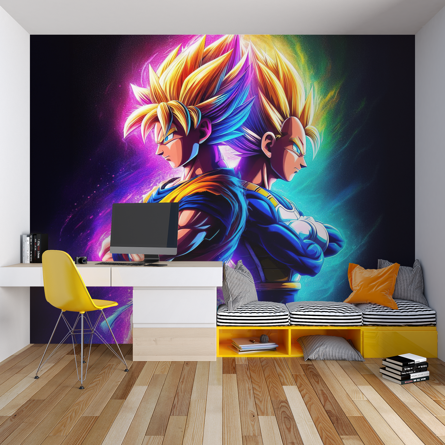 Goku vs Vegeta Wallpaper | Murals Wallpaper