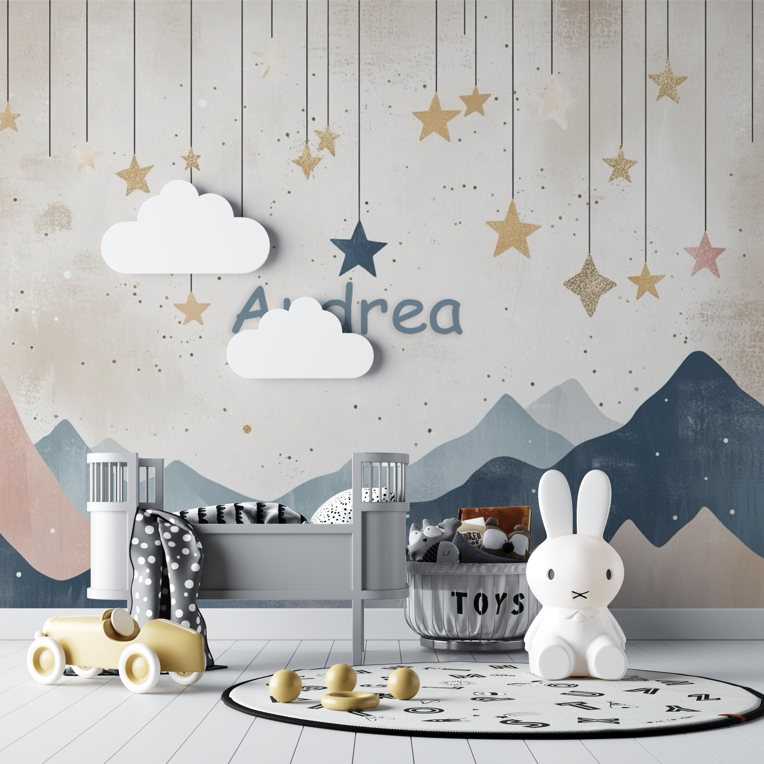 Scandinavian Name Wallpaper | Murals Wallpaper