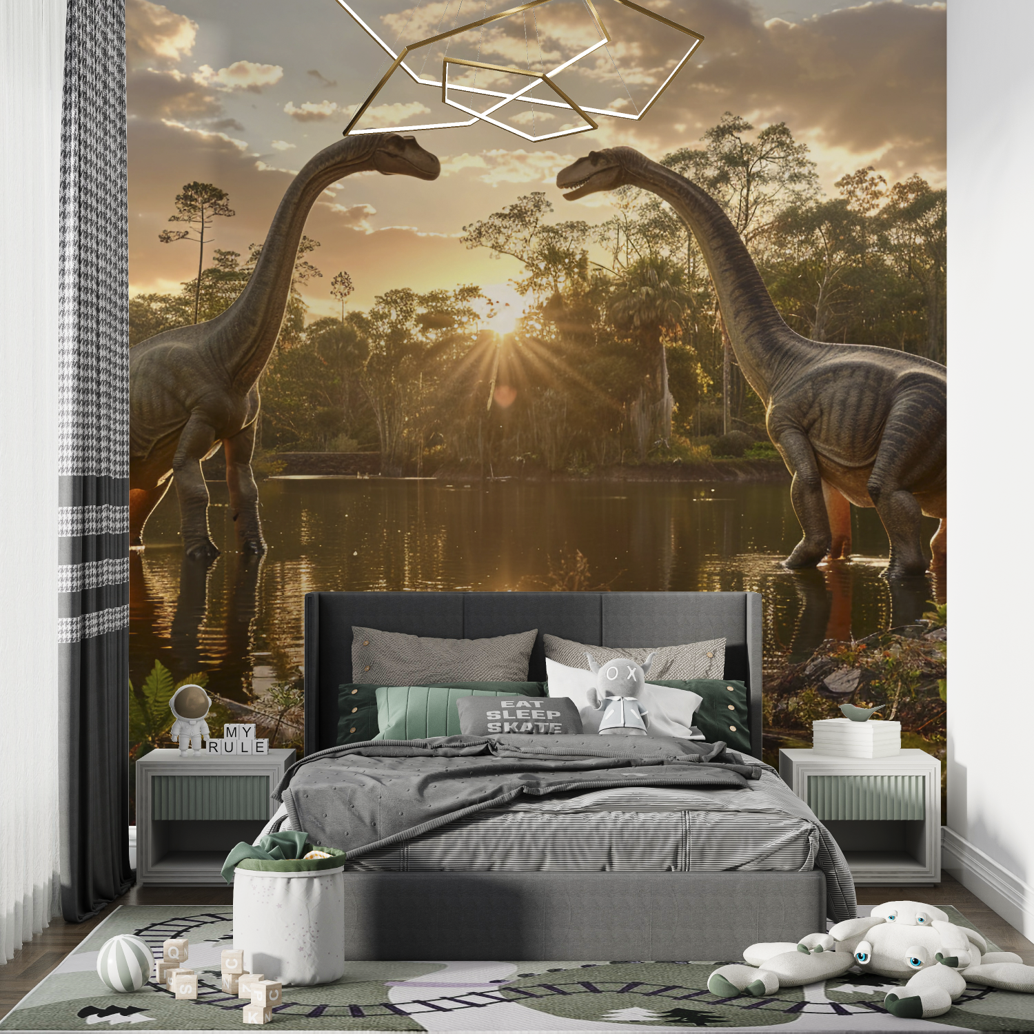 Custom Dinosaur Wallpaper | Murals Wallpaper