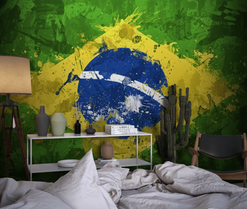 Brazilian Soccer Wallpaper | Murals Wallpaper