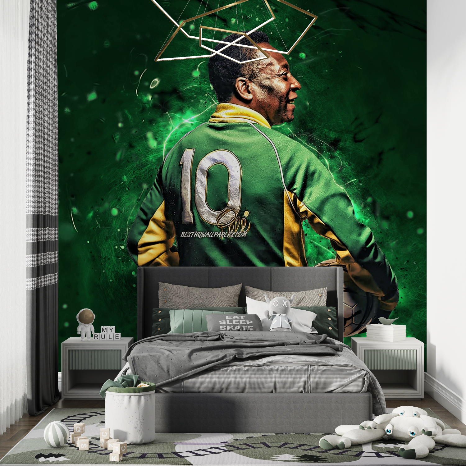 Soccer Locker Wallpaper | Murals Wallpaper