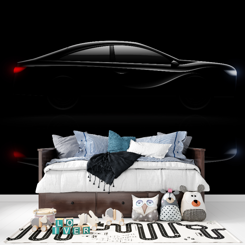 Black Car Wallpaper | Murals Wallpaper