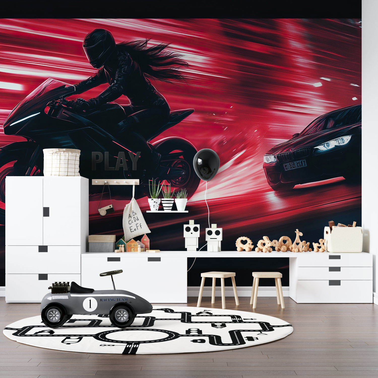 Motorcycle Car Wallpaper | Murals Wallpaper