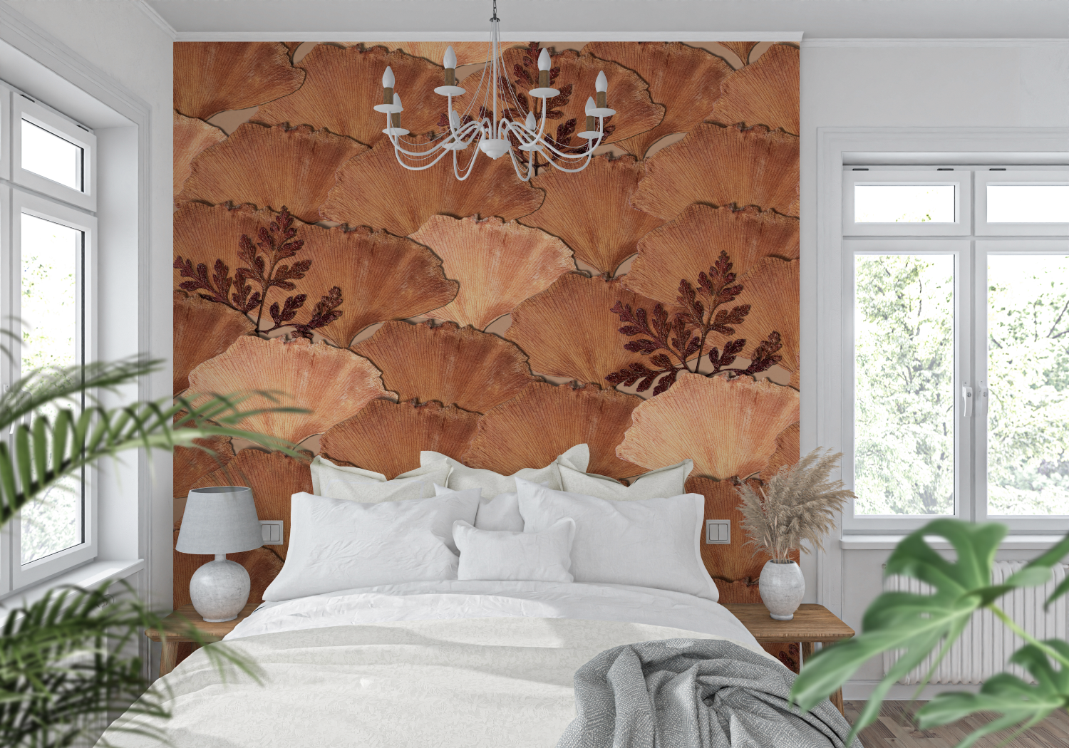 Essence of Azure Art Deco Wallpaper | Murals Wallpaper