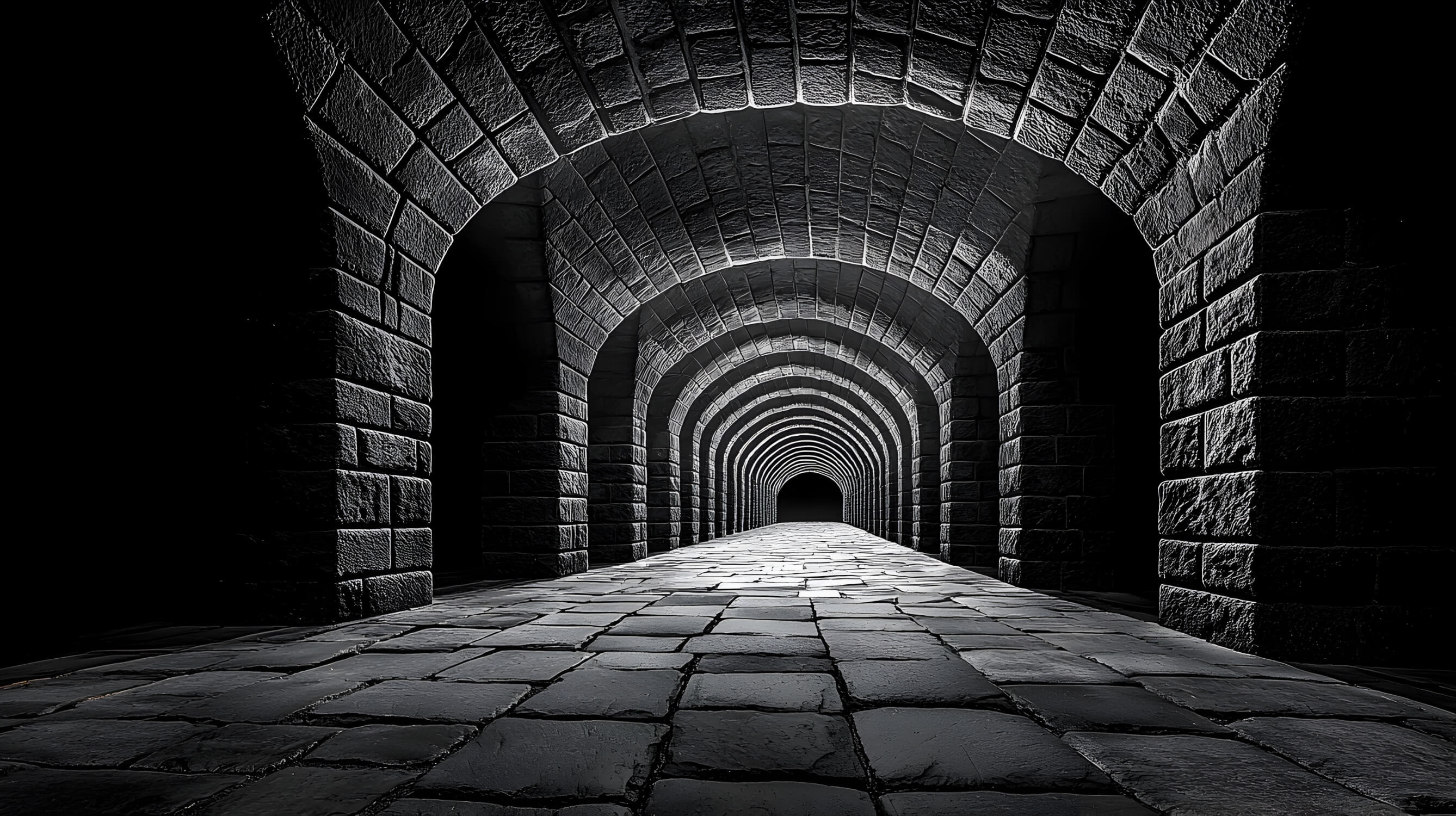 3D Wall Mural Corridor | Murals Wallpaper