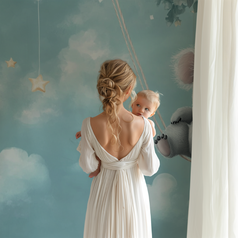 Koala Wallpaper on a Shooting Star | Murals Wallpaper