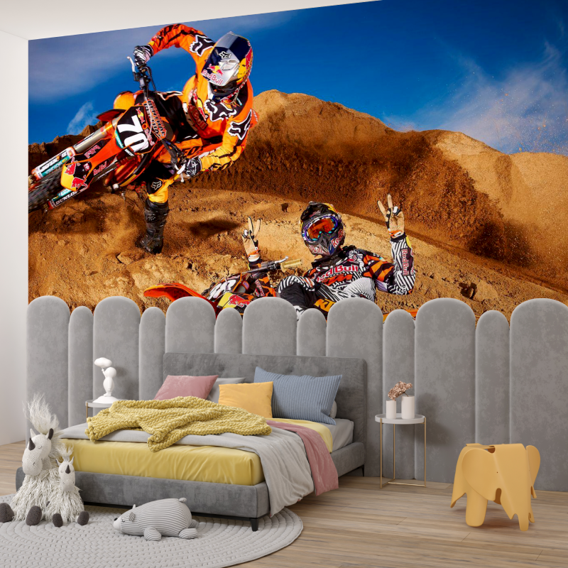 KTM Motorrad-Hintergrundbild | Wandbild