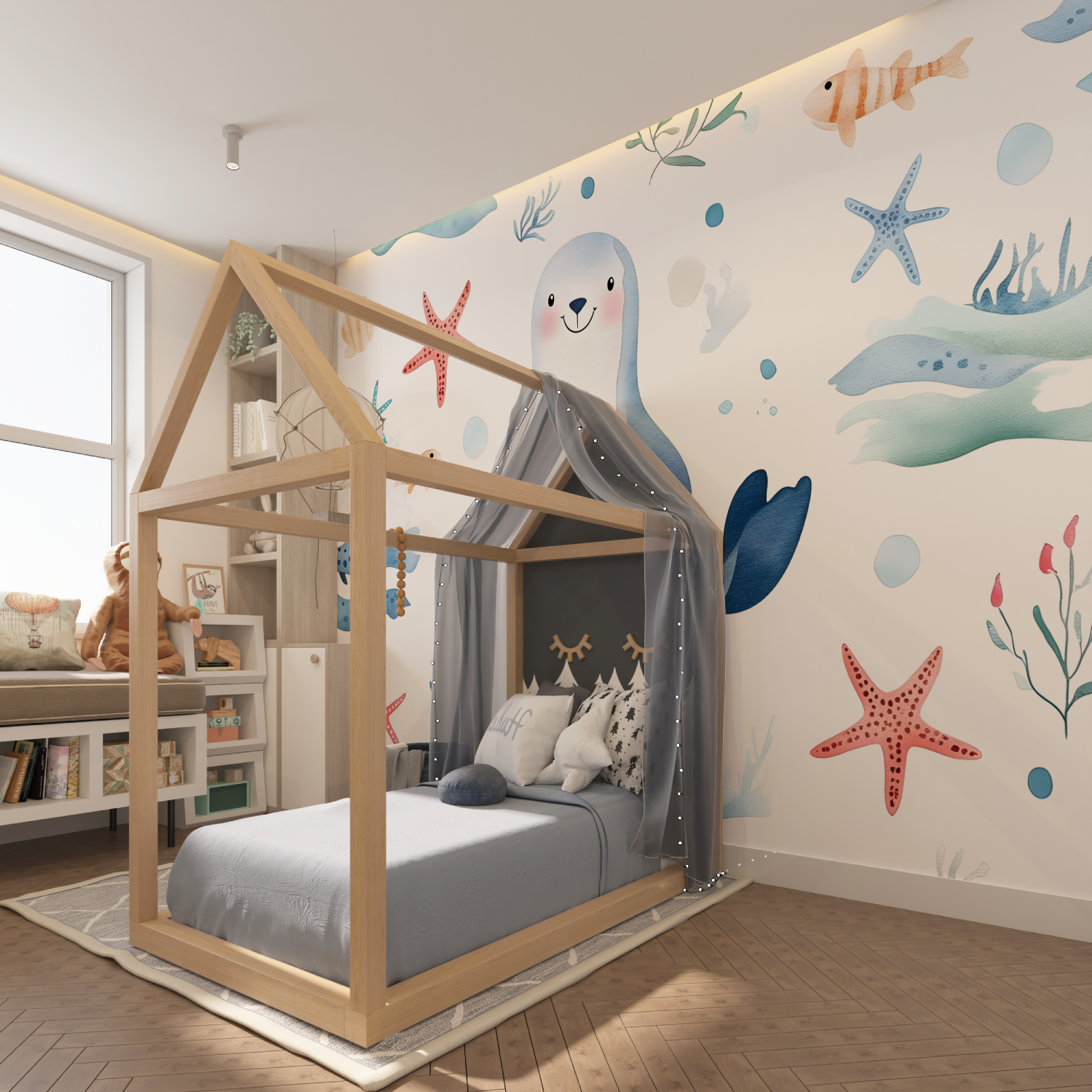 Marine Kids Wallpaper | Murals Wallpaper