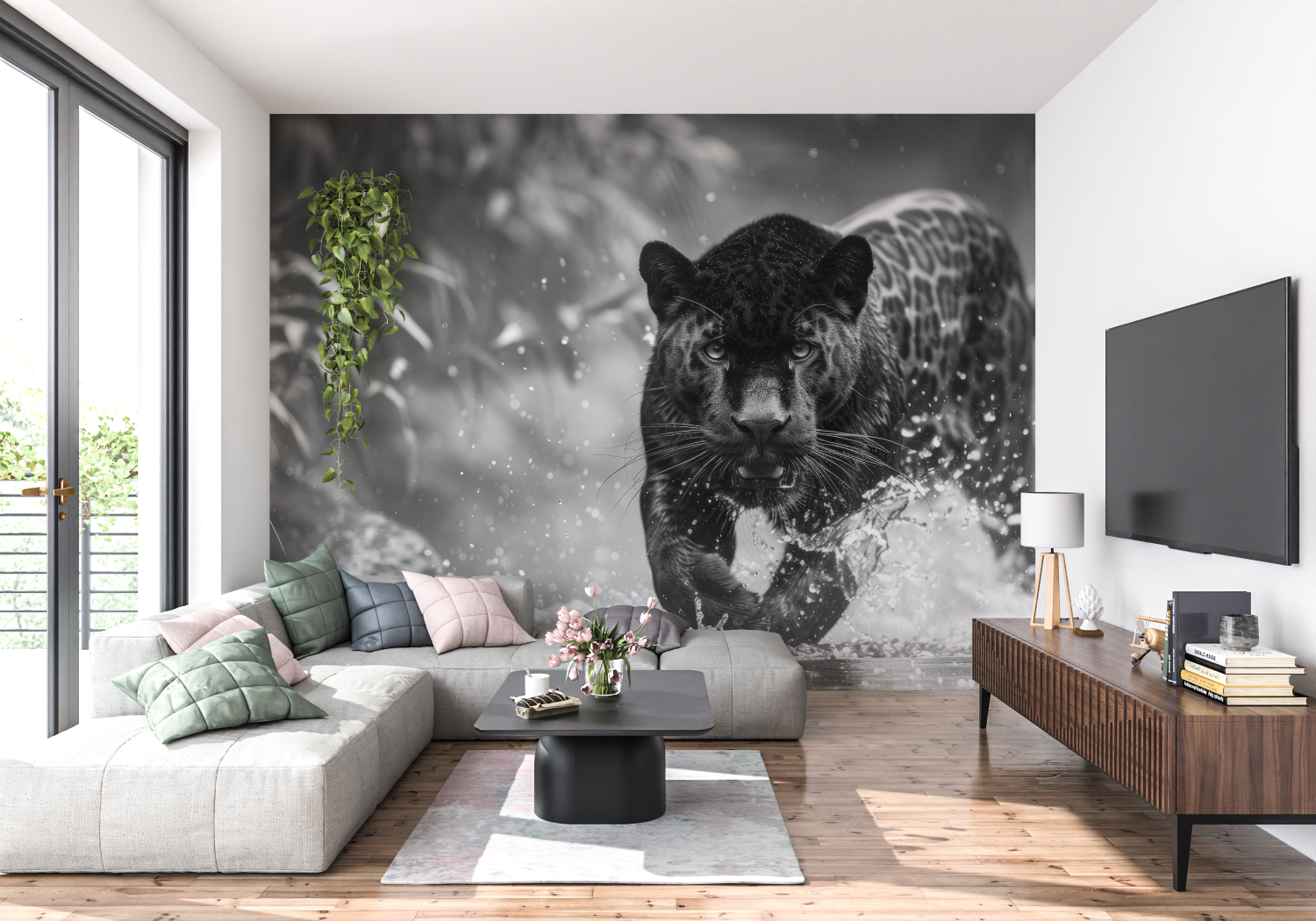 Black Panther-Hintergrundbild | Wandbild