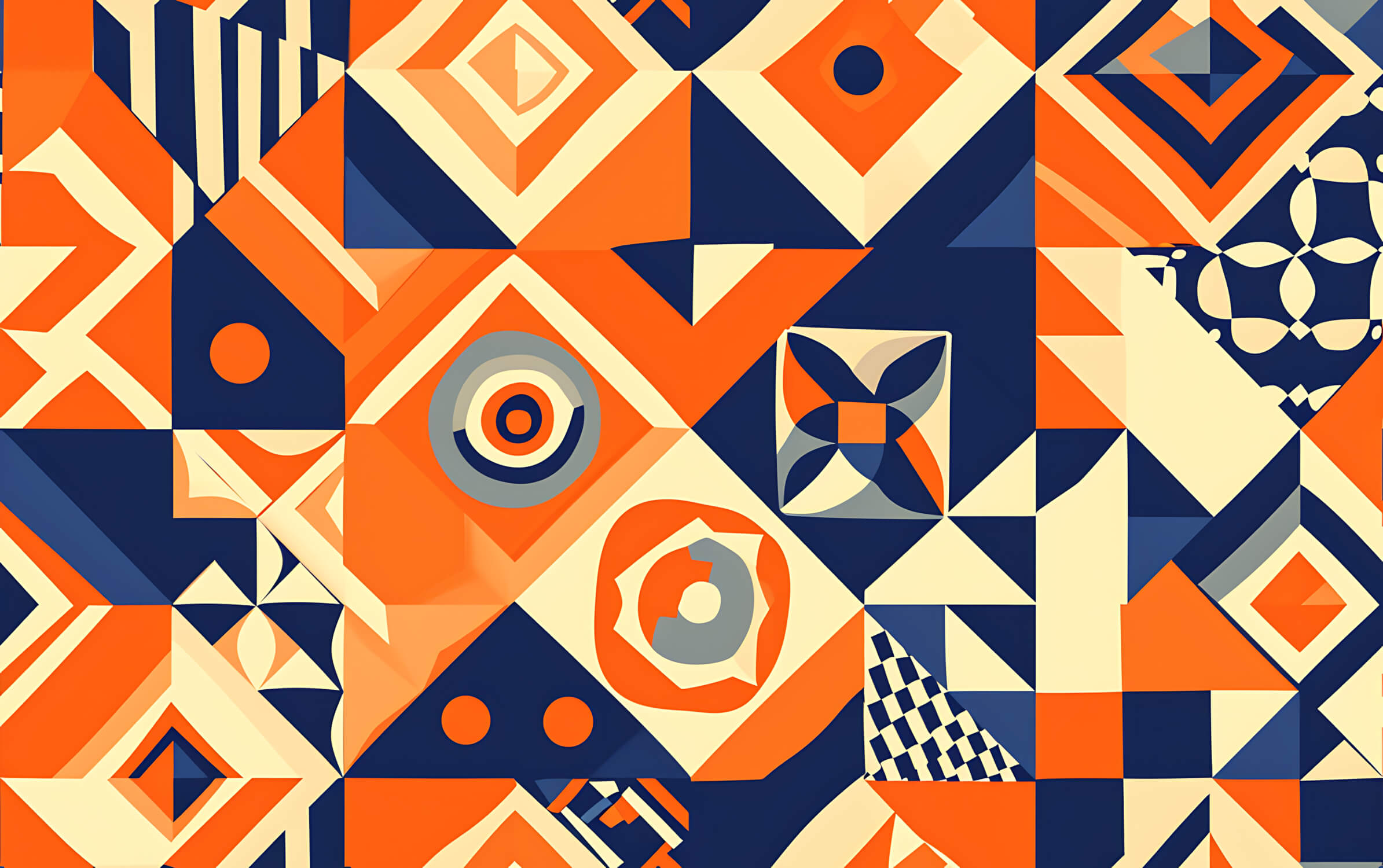 Ethnic Orange Wallpaper | Murals Wallpaper