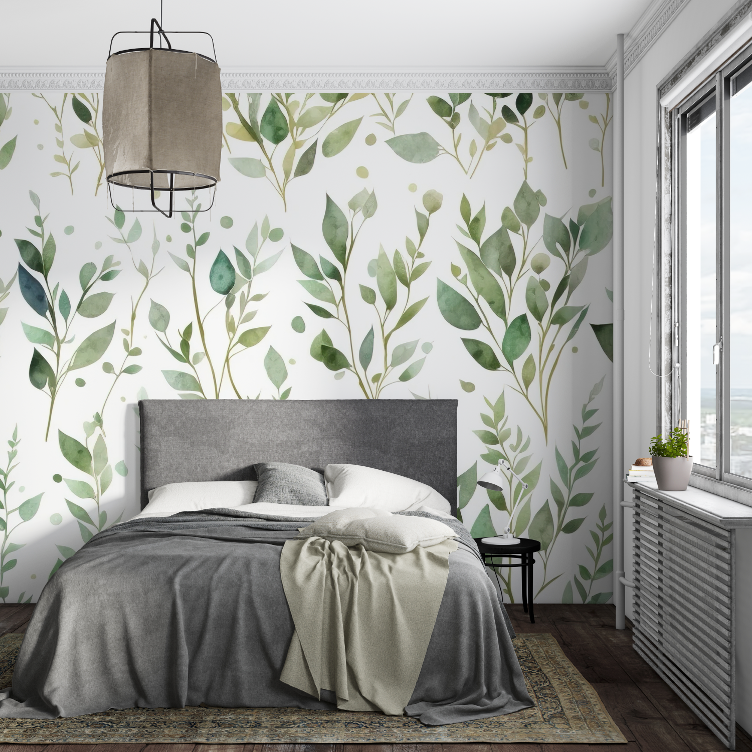 Green Foliage Mural Wallpaper | Murals Wallpaper