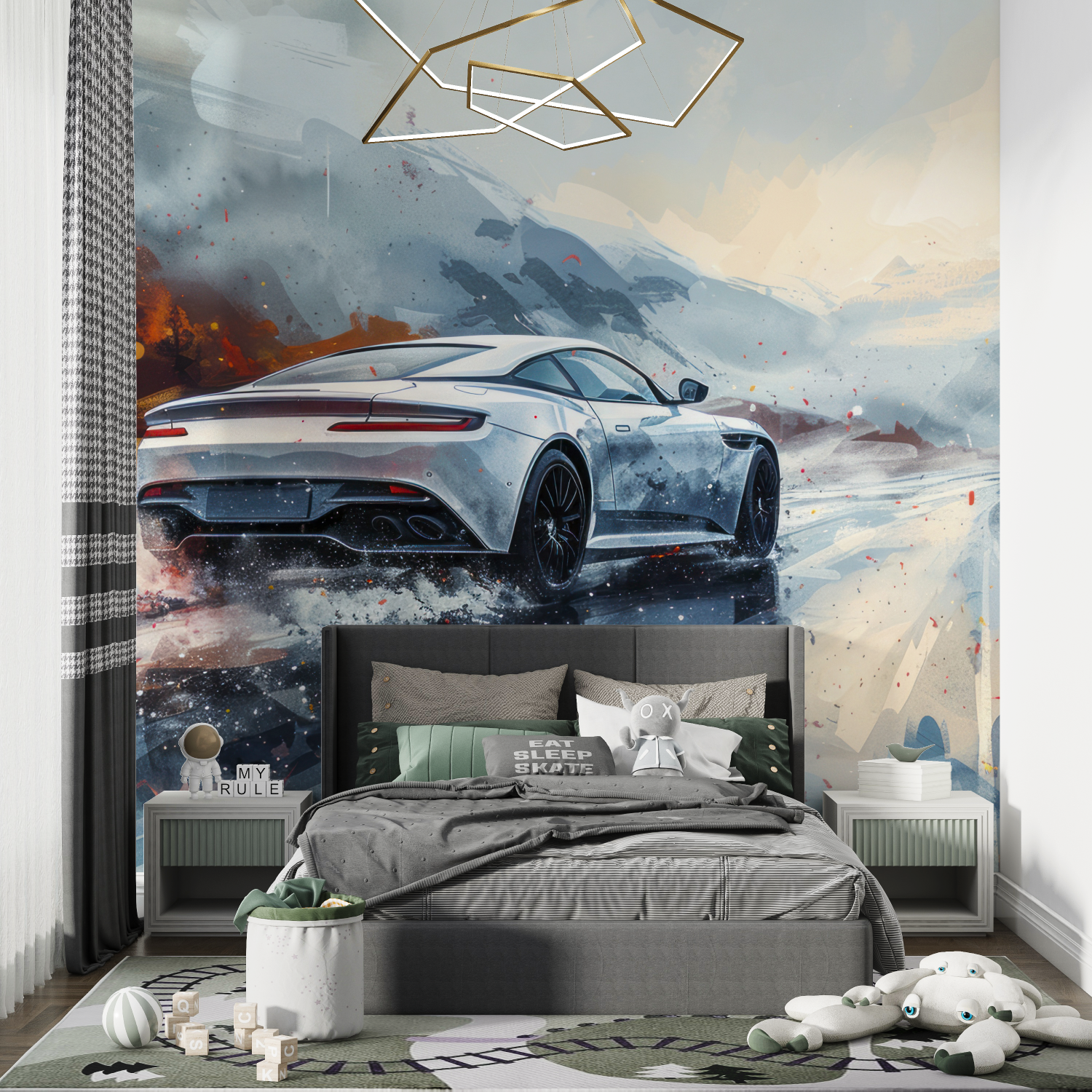 3D Wallpaper Adult Car Tuning | Murals Wallpaper