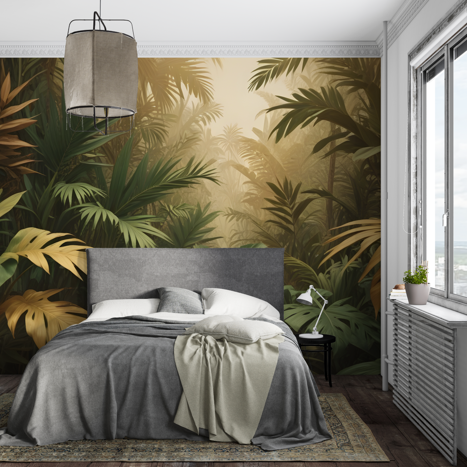 Green Jungle Mural Wallpaper | Murals Wallpaper