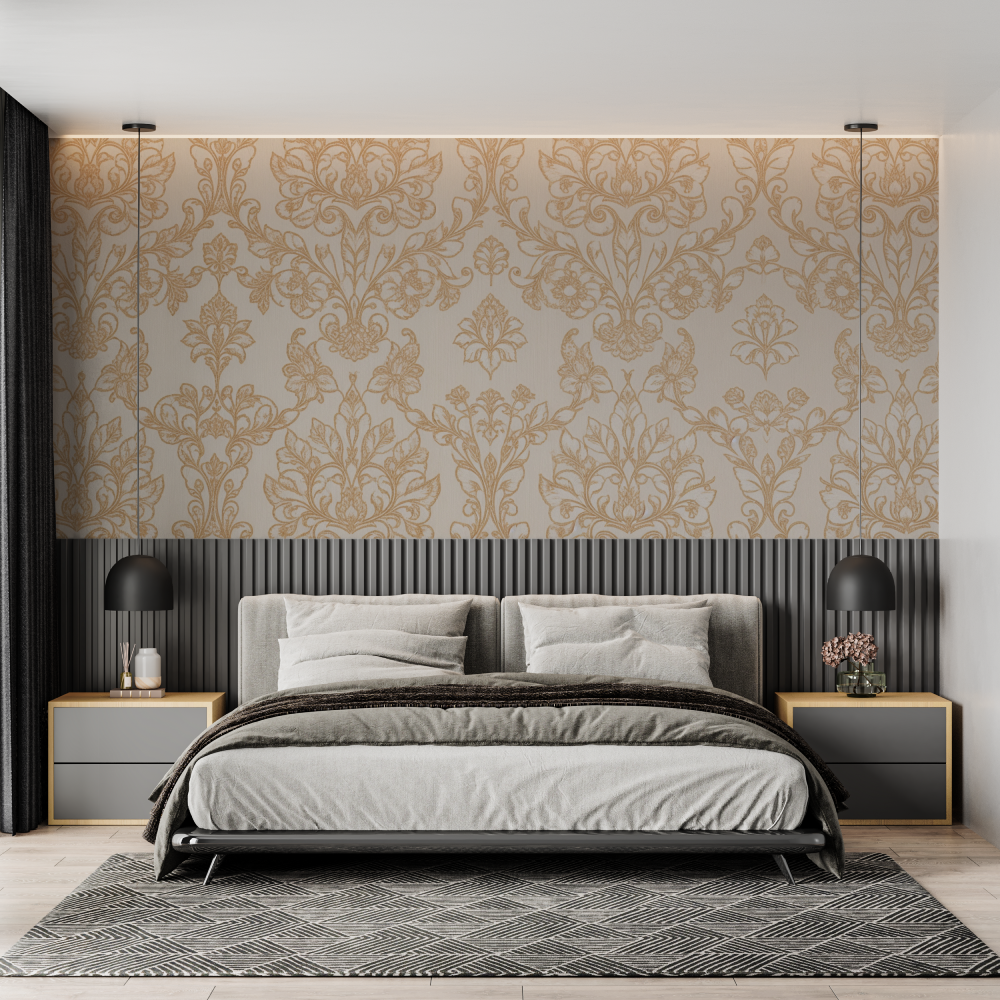 Baroque Gold Wallpaper | Murals Wallpaper