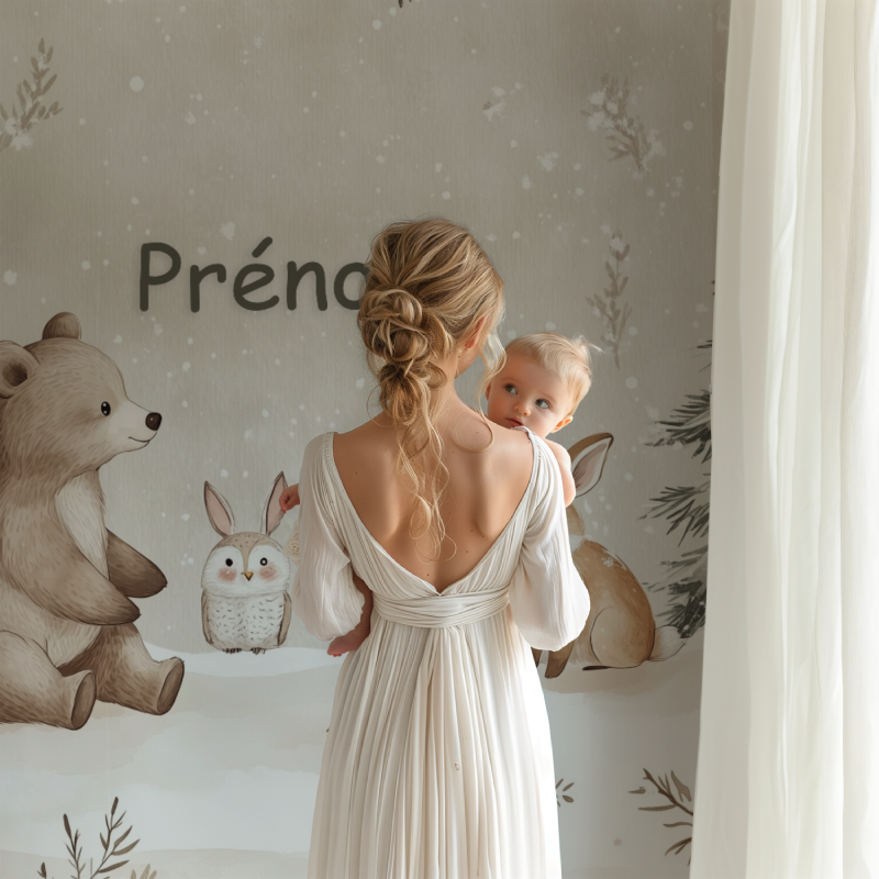 Nursery Name Wallpaper | Murals Wallpaper