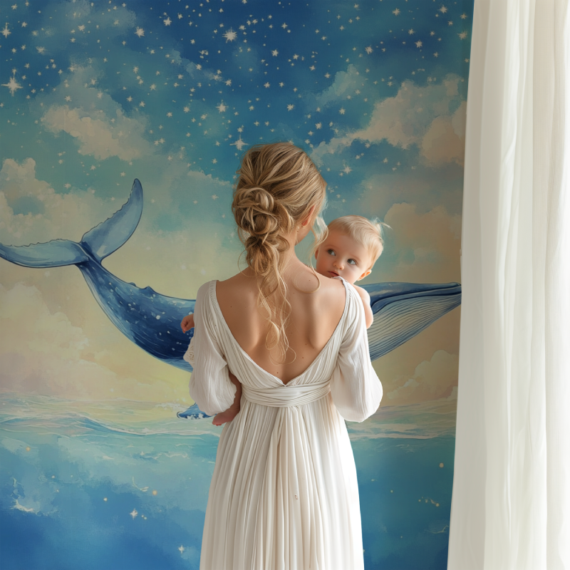 Magic Underwater Universe Wallpaper | Murals Wallpaper