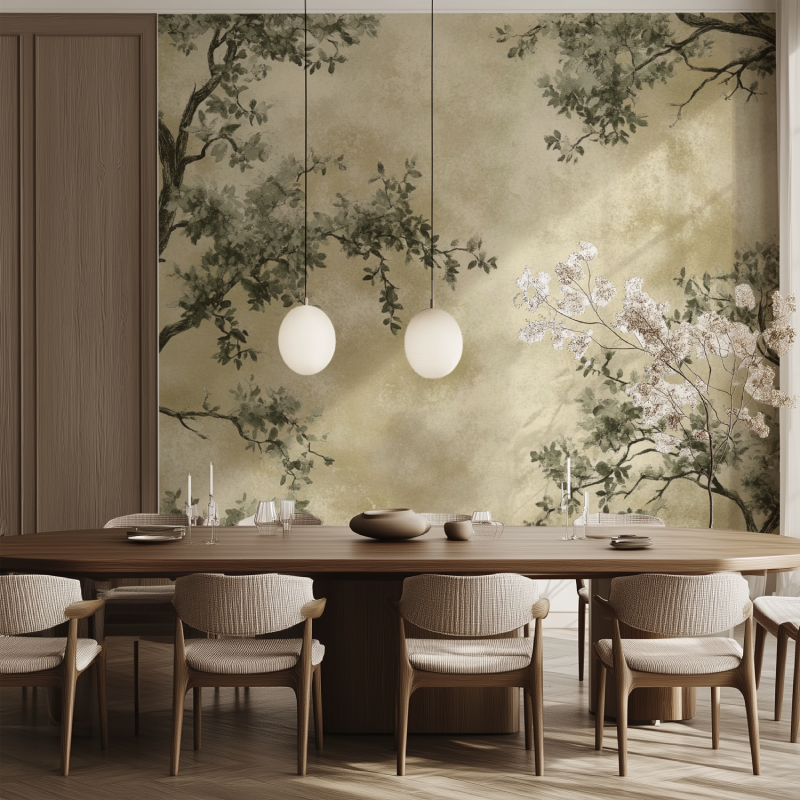 Vintage Tree Wallpaper | Murals Wallpaper