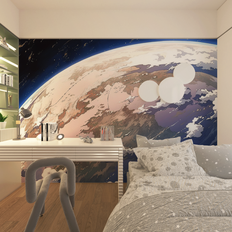 Space Wallpaper for Office | Murals Wallpaper