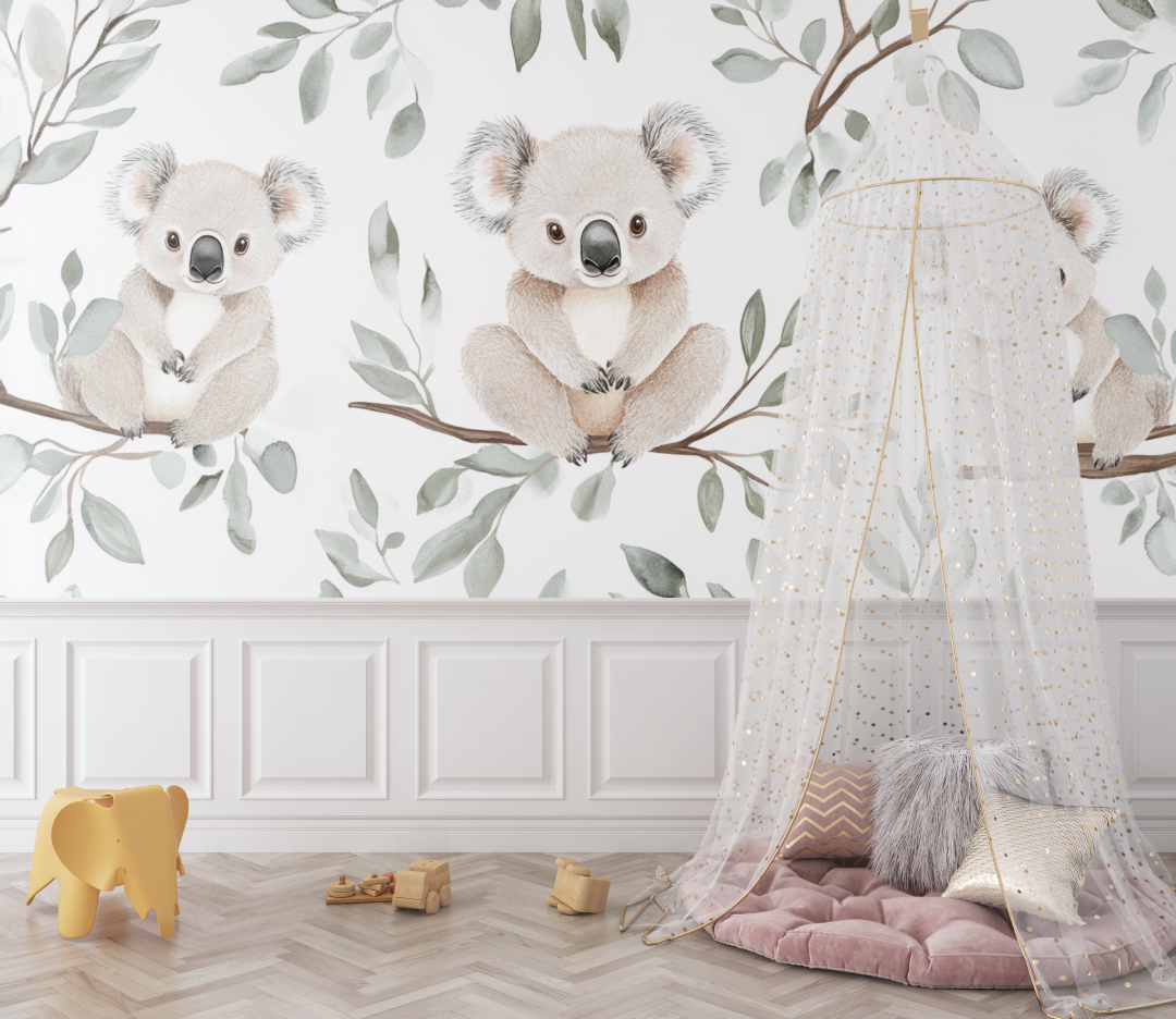 Koala and Milky Softness Wallpaper | Murals Wallpaper