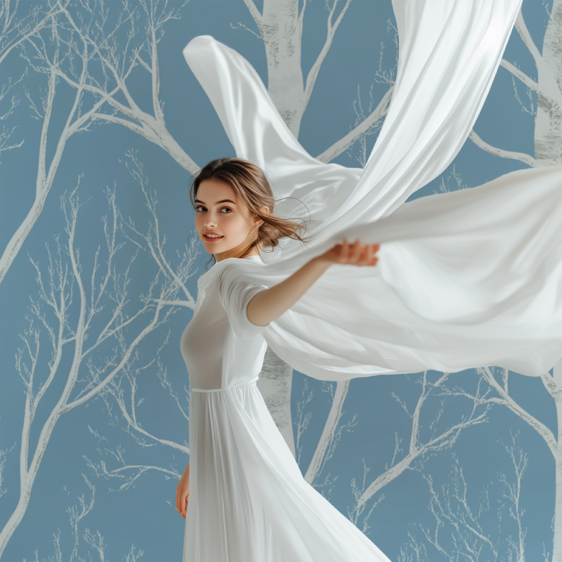 White Tree Wallpaper | Murals Wallpaper