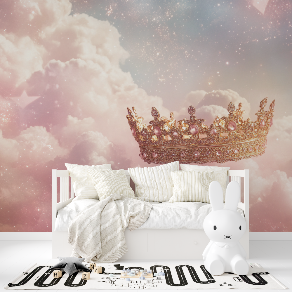 Sparkling Crown Princess Wallpaper | Murals Wallpaper
