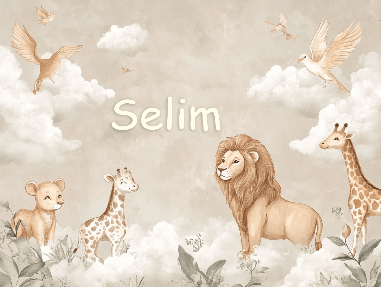 Beige Name Wallpaper | Murals Wallpaper