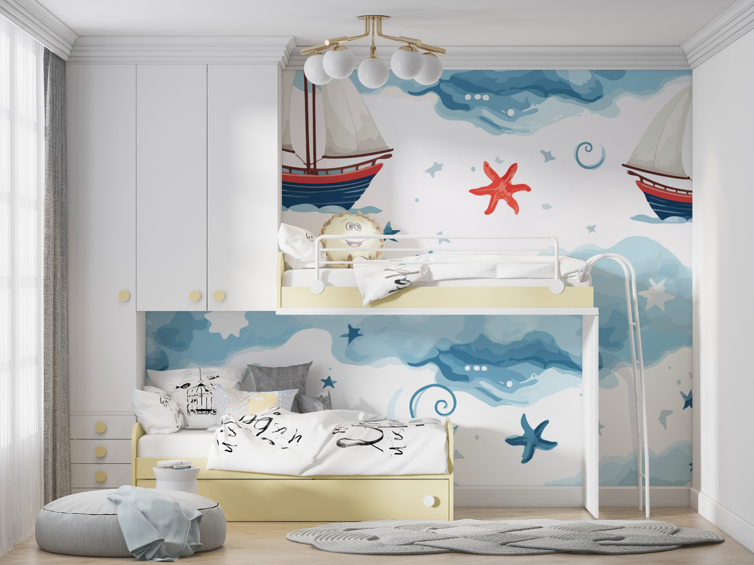 Kids' Wallpaper Boat | Murals Wallpaper