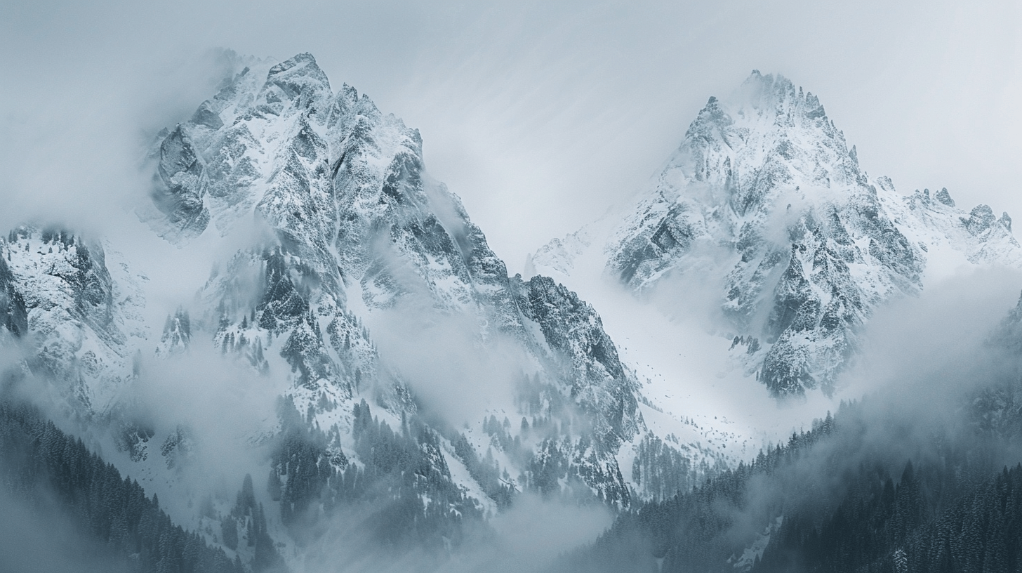 Mountain Sky Bathroom Wallpaper | Murals Wallpaper