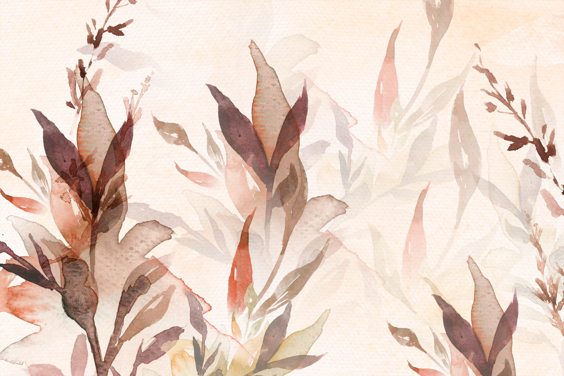 Watercolor Autumn Wallpaper | Murals Wallpaper