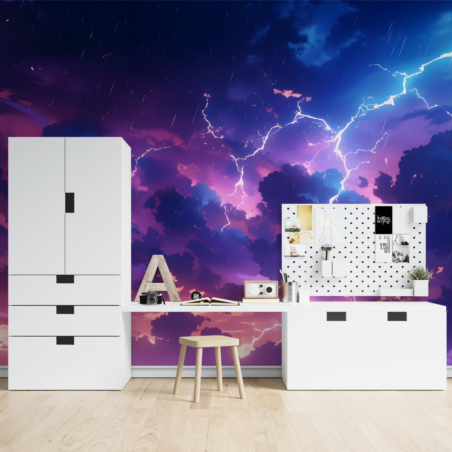 Teen Lightning Wallpaper | Murals Wallpaper