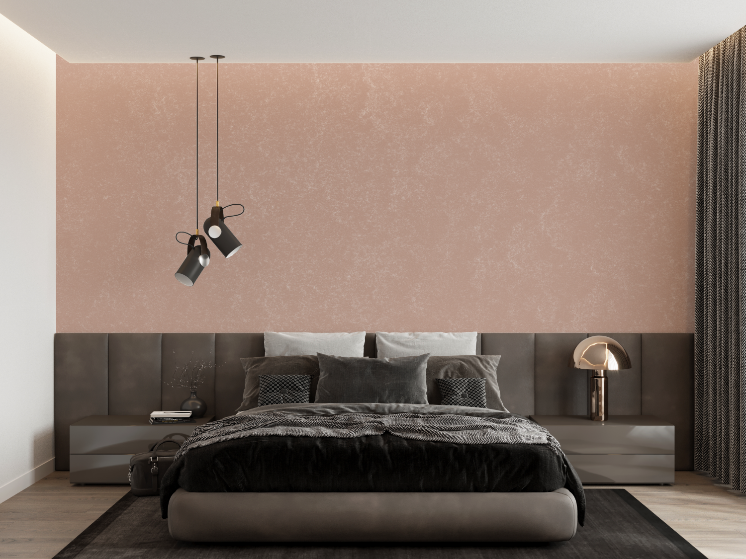 Terracotta Pink Wallpaper | Murals Wallpaper