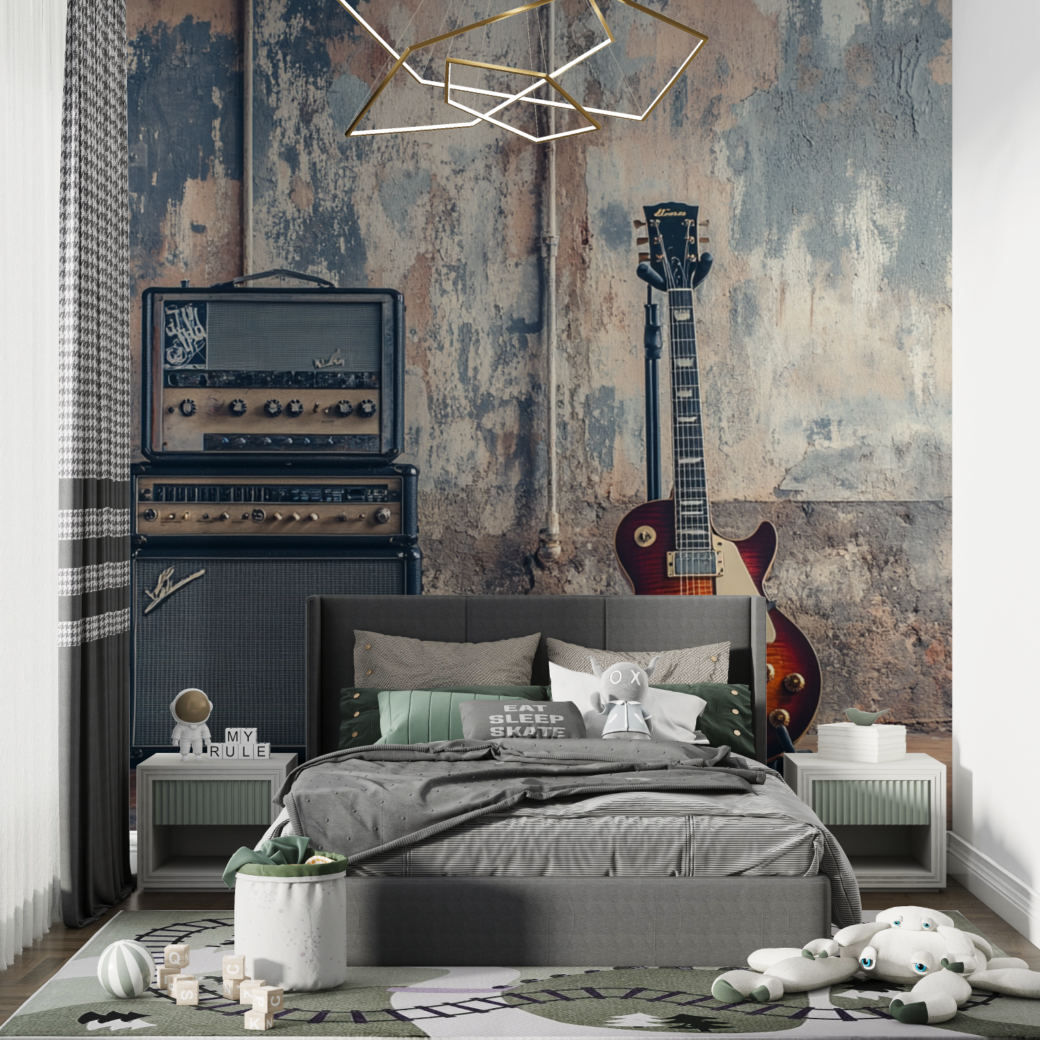Rock Star Studio Wallpaper | Murals Wallpaper