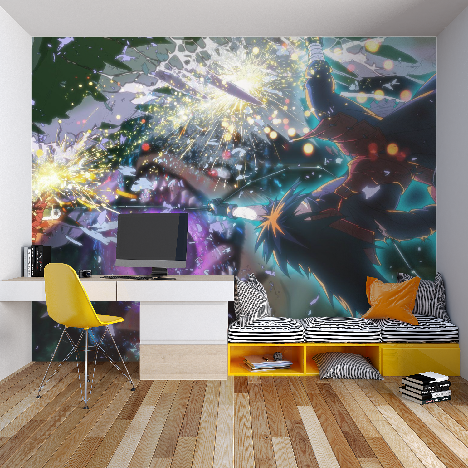 Naruto Explosive Combat Wallpaper | Murals Wallpaper