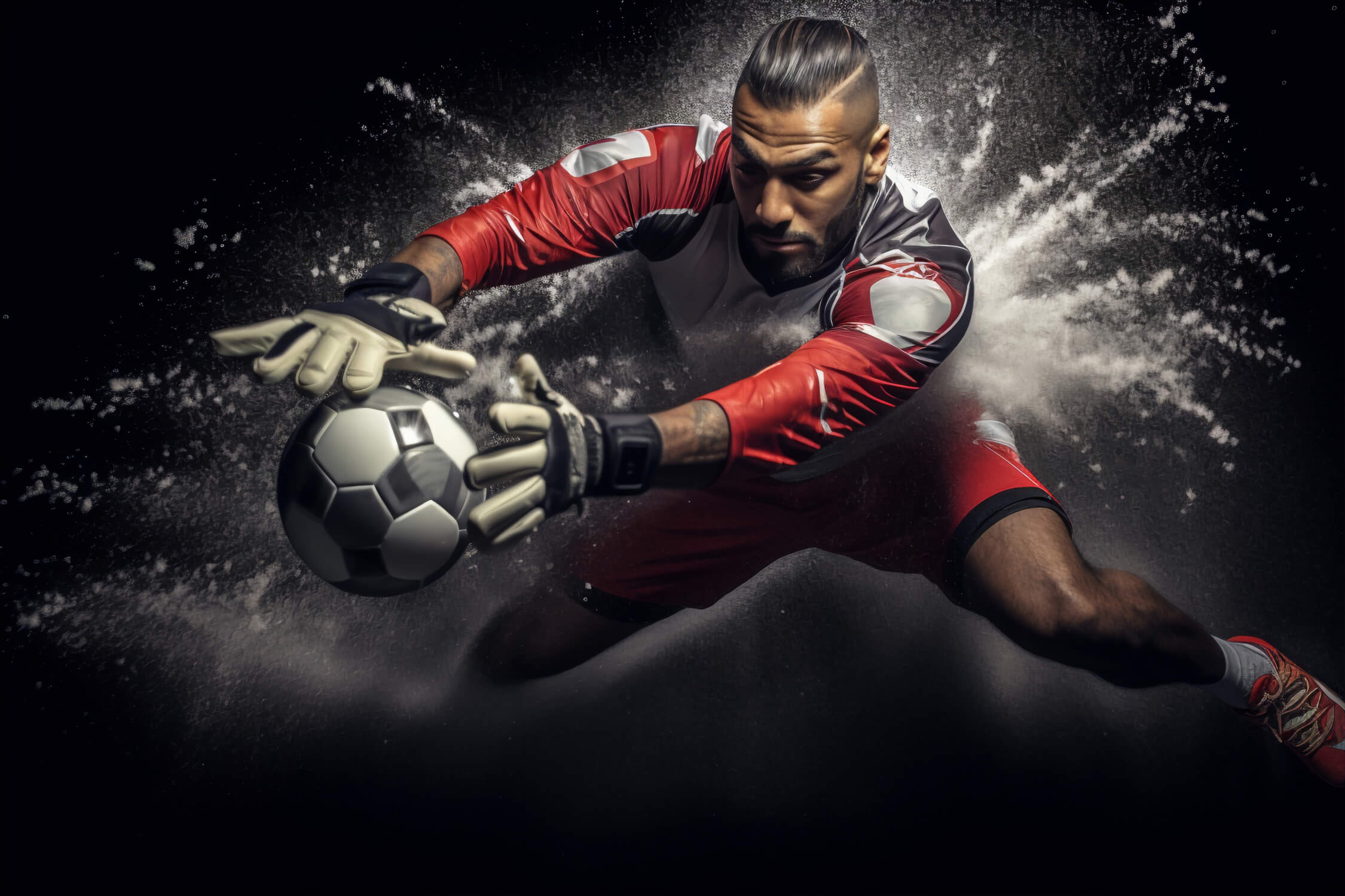 Boy's Graffiti Football Wallpaper | Murals Wallpaper