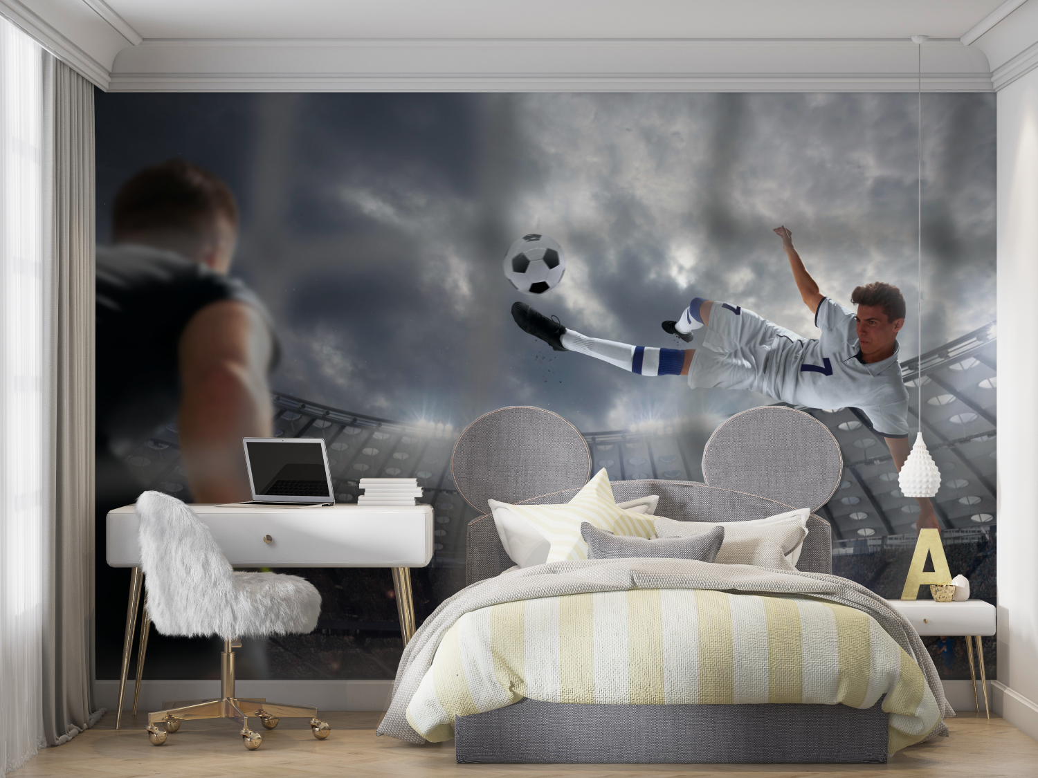Soccer Player Wallpaper | Murals Wallpaper
