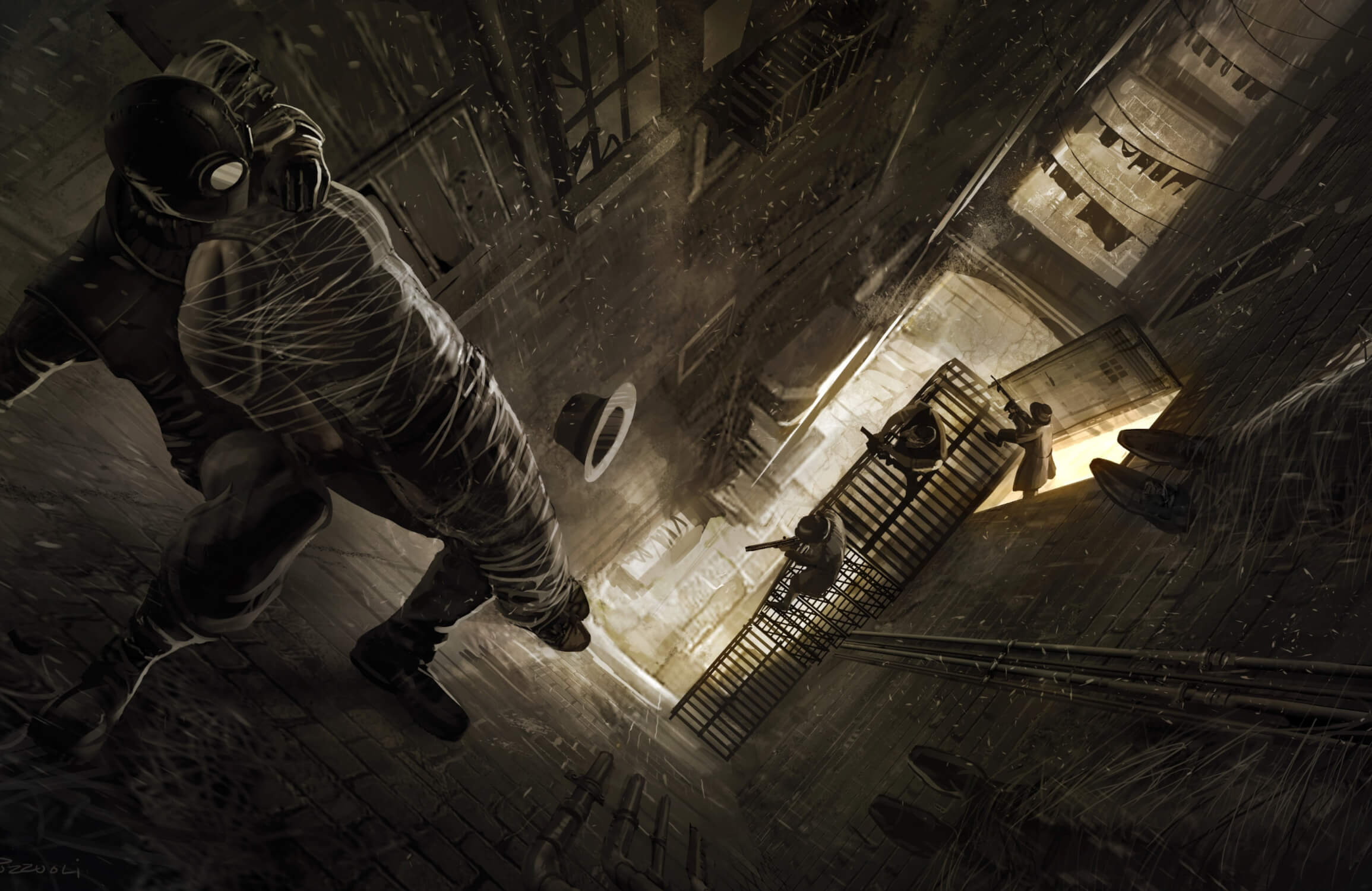 Old Black Spiderman Wallpaper | Murals Wallpaper